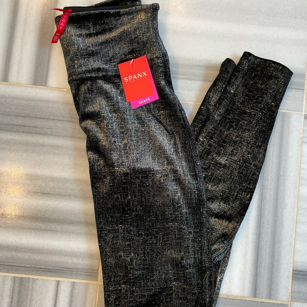 Spanx Velvet Leggings NWT